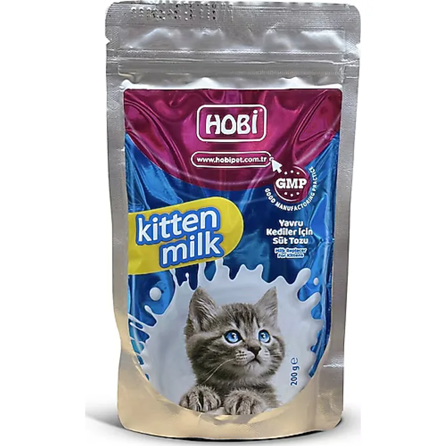Hobi Kitten Milk Yavru Kediler İçin Süt Tozu 200gr