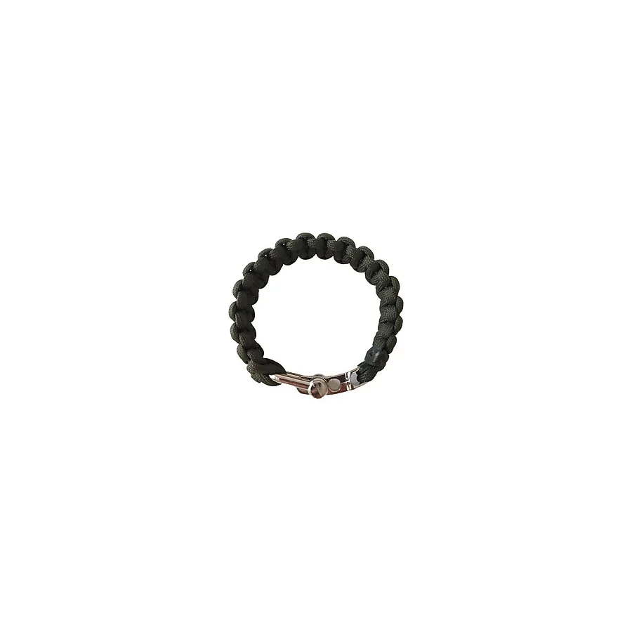 Hobi Outdoor Paracord Cobra Metal Ayarlı Bileklik