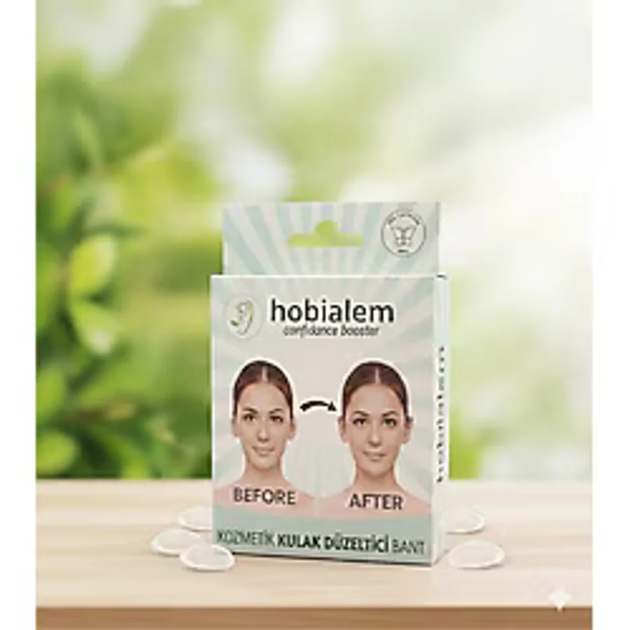 Hobialem Kozmetik Kepçe Kulak Düzeltici Bant , 20 Adet Kepçe Kulak Bandı