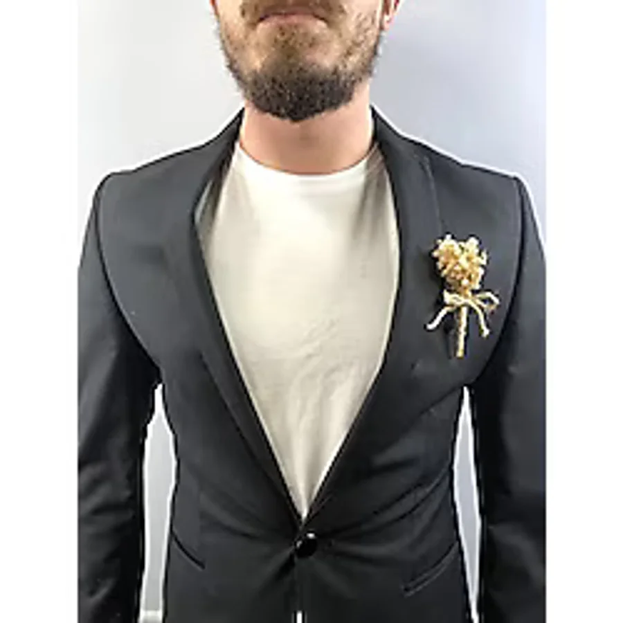 Hobigram Krem Cipsolu Damat Yaka Çiçeği 1 Adet