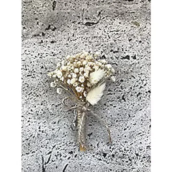 Hobigram Krem Pamuk Otlu Cipsolu Damat Yaka Çiçeği