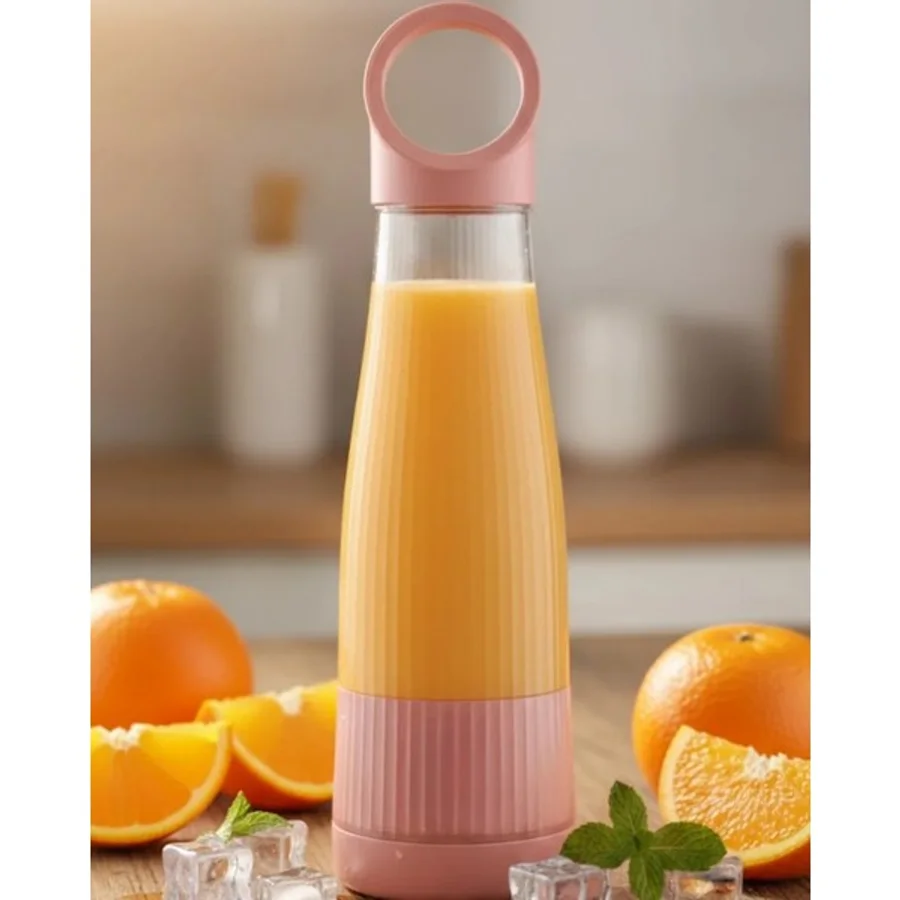 Hobilinka USB Şarjlı Taşınabilir Smoothie ve Meyve Blender - Renkli