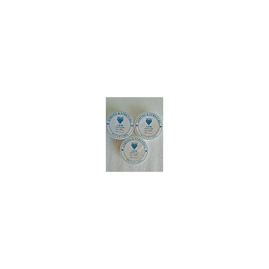 Hobimos Misina Seti 3'lü Set 0,20-0,35-0,60 Mm Düz Misina Takı Yapım Malzemeleri