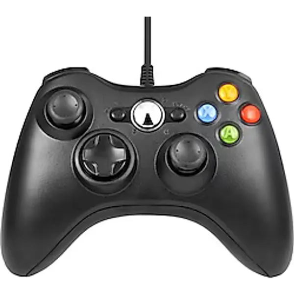 Hobimtek Xbox 360 Controller PC Kablolu Oyun Kolu 2,20M USB Kablolu Oyun Kolu Gamepad Joystick Controller