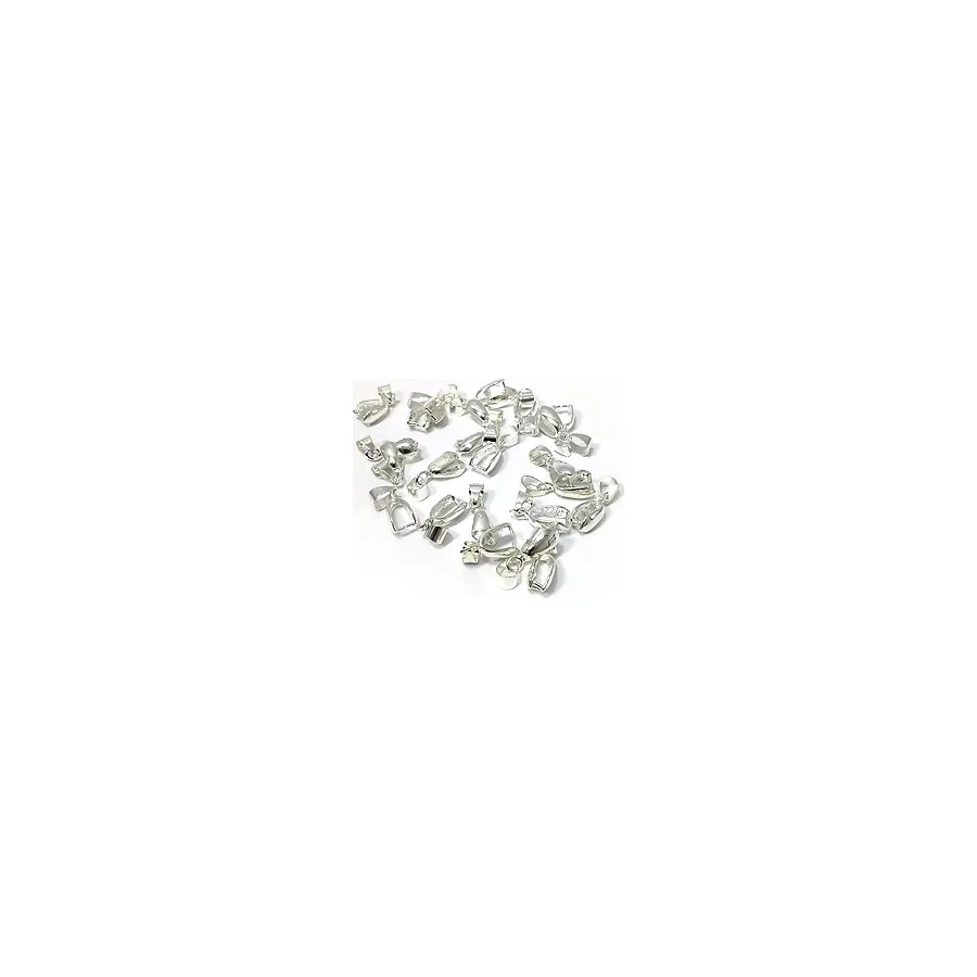 Hobizubi Reçine Epoksi Takı Kıskacı Gümüş 6.5 mm 10 Adet
