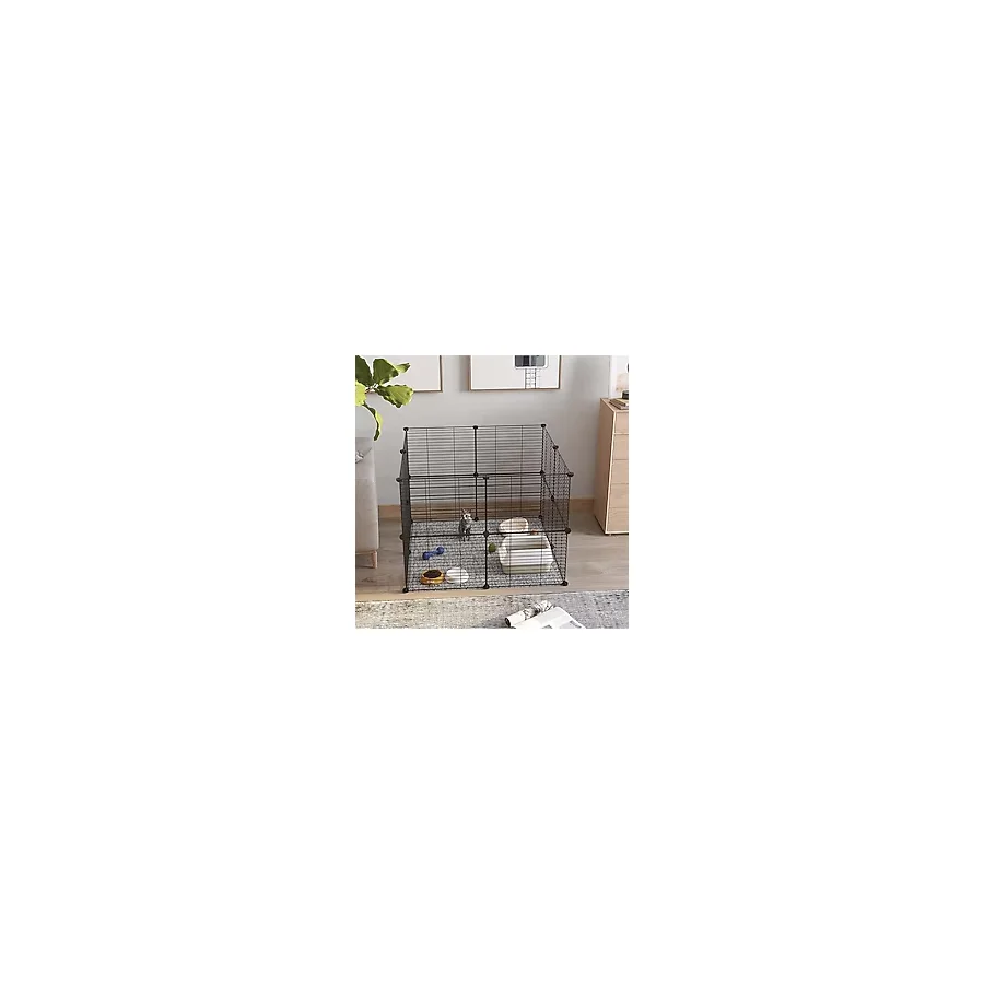 Hodbehod 16 Panel Hayvan Oyun Kafesi Kedi Kuş Evcil Hayvan