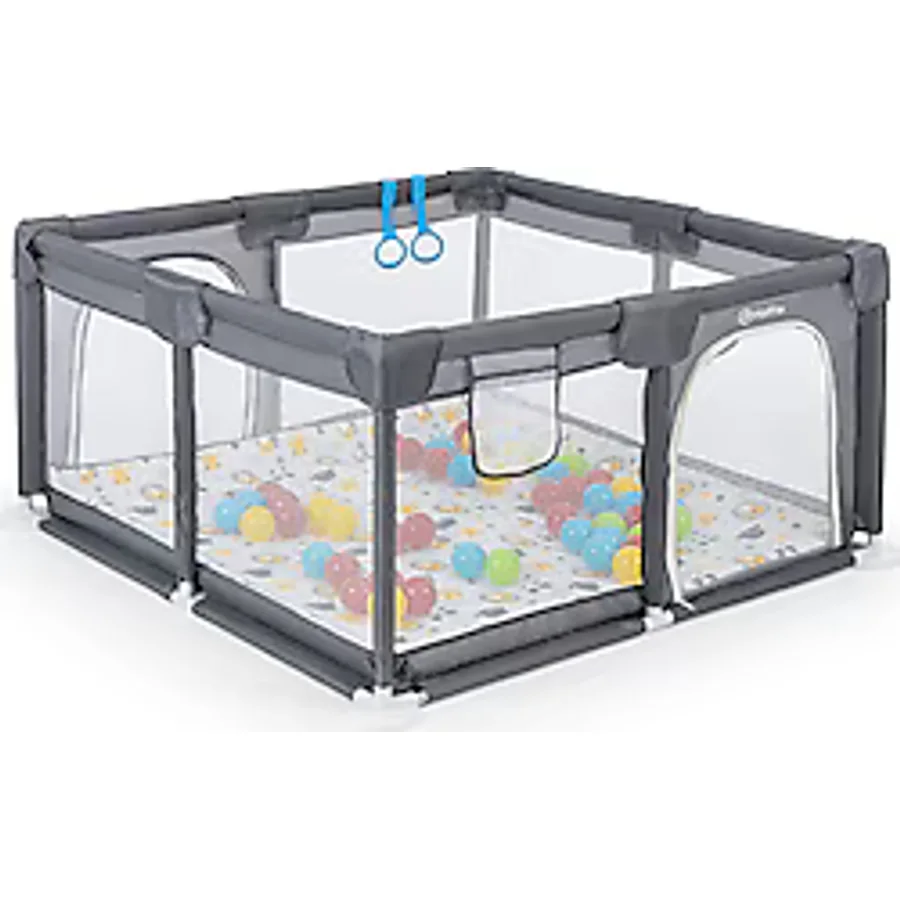 Hoffie Original Playard Plus 120x120 cm Bebek Oyun Parkı