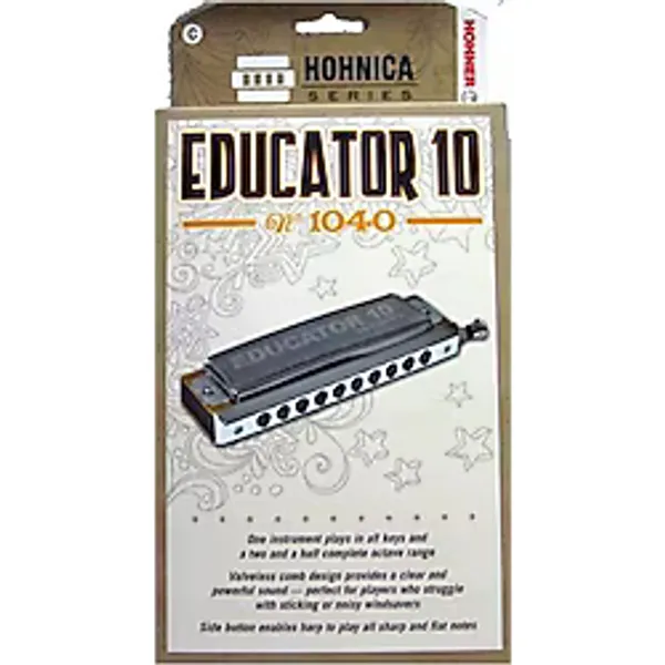 Hohner Educator 10 Kromatik Pompalı Mızıka