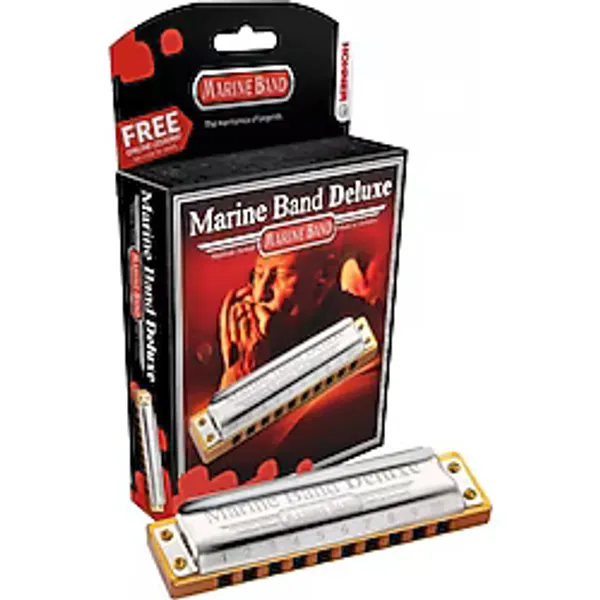 Hohner Marine Band Deluxe Mızıka mi Majör