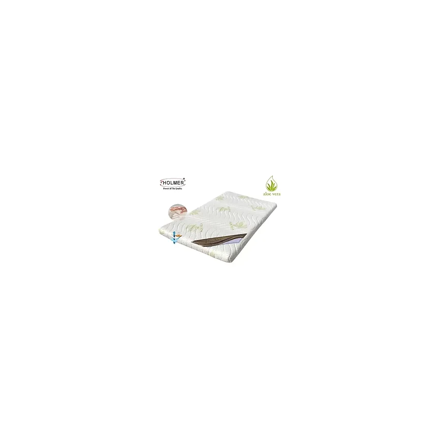 Holmer Natural Soft Aloe Vera 70X120Cm Bebek Yatağı,Park Yatak Yatağı,Oyun Parkı Yatağı