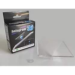 Hologram 3d. Telefon,tablet İçin Kulanılan 3d Video Gönütüleme Aracı