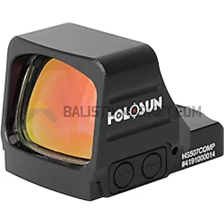 Holosun HS507COMP CRS Multi-Reticle Red Dot (2 MOA Dot & 8/20/32 MOA Circle Reticle)