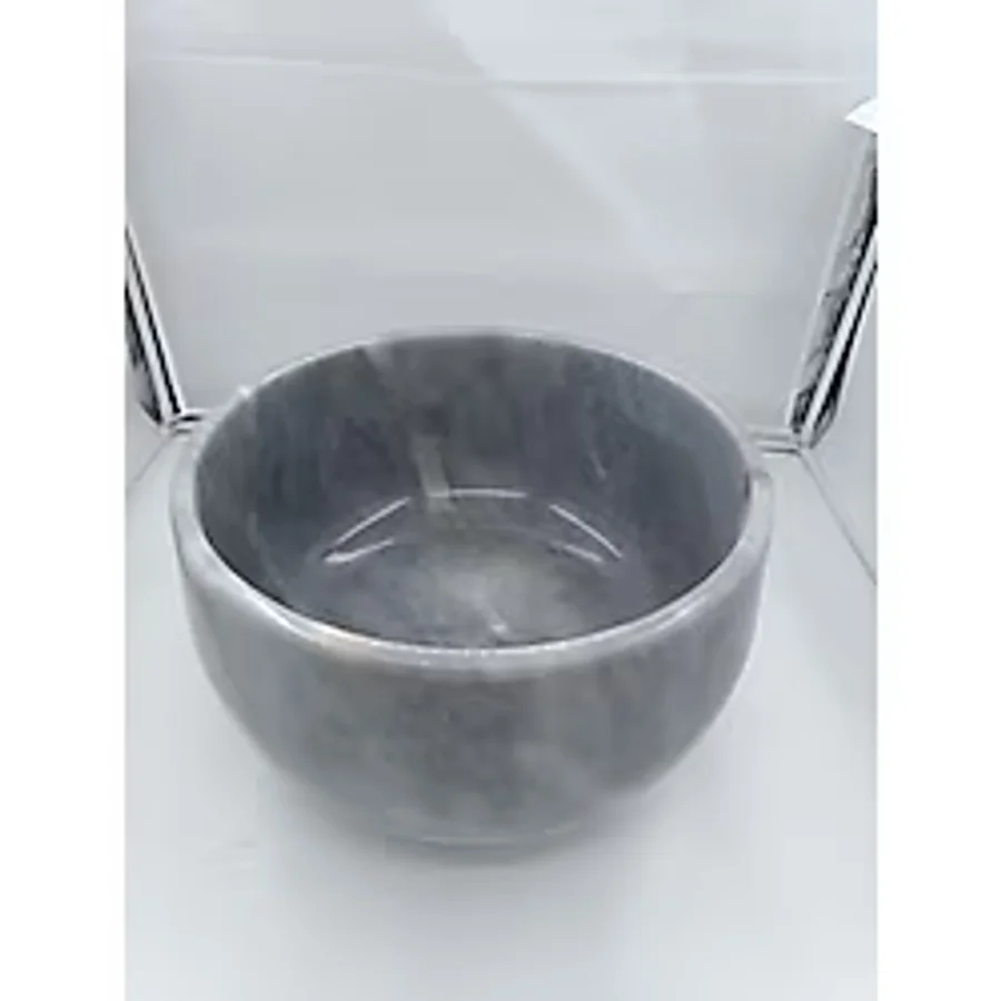 Home Mermer Kurna-çanak Gri-hamam Kurnası-banyo Kurnası-ev Hediyesi-mermer Banyo Aksesuarları