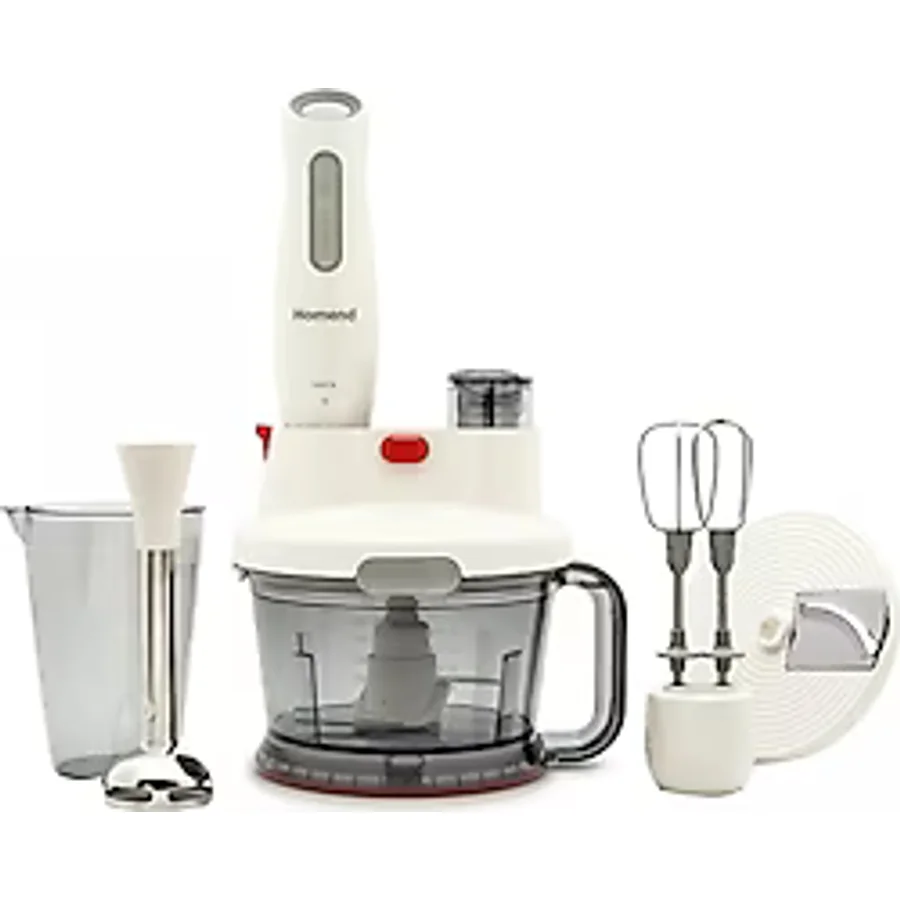 Homend Functionall 2804H 1000 W Beyaz Mutfak Robotu