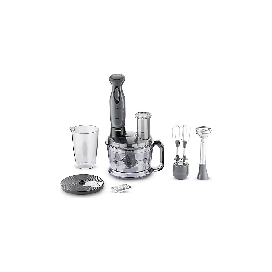 Homend Functionall 2851H 2000 W Siyah Mutfak Robotu