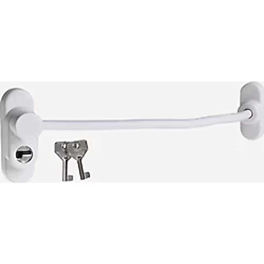 Homepuzzle Çelik Halatlı Pencere Kilidi Beyaz