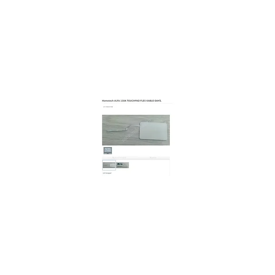 Hometech Alfa 110A Touchpad Flex Kablo Dahil