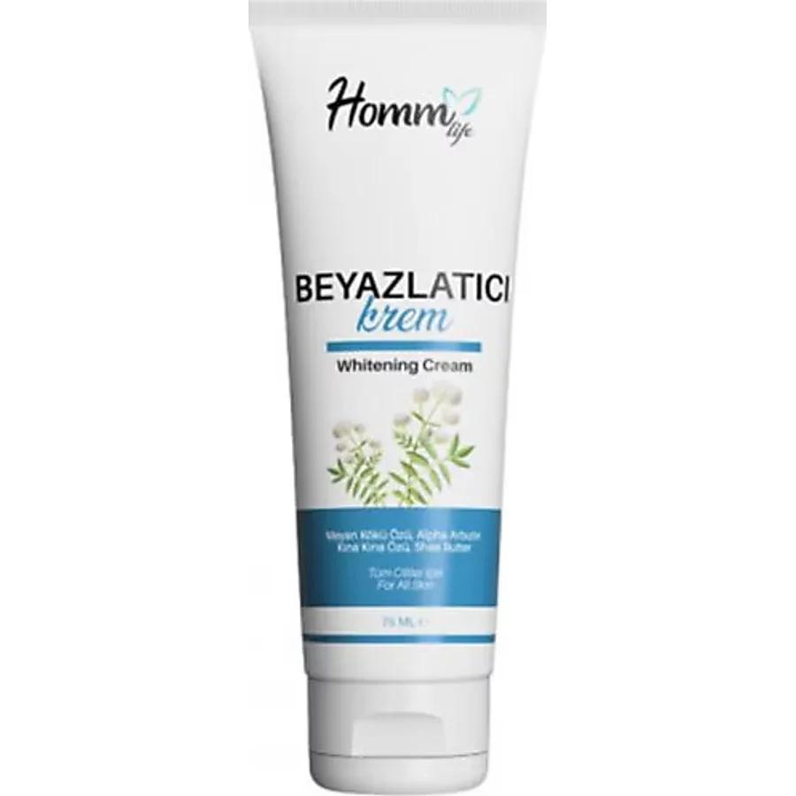 Homm Life Bitkisel Beyazlatıcı Krem 75 ml