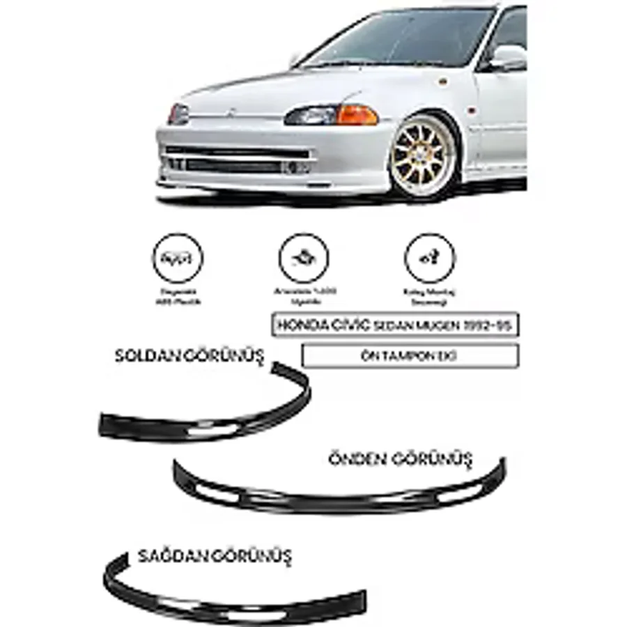 Honda Civic 92-95 Sedan Mugen Ön Ek (plastik) No: 3