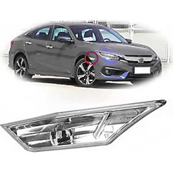 HONDA CİVİC ÇAMURLUK SİNYAL LAMBASI 2016--2020 MODELLER SOL TARAF