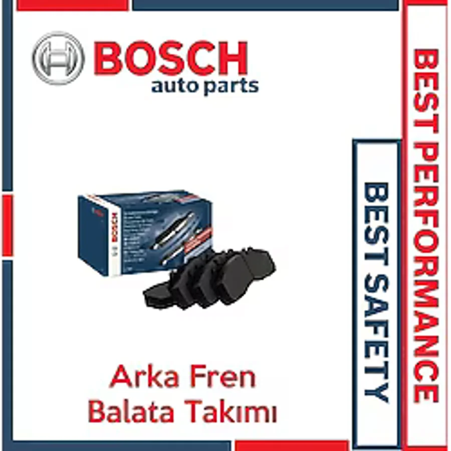 Honda Civic Fc5 2017-2021 Bosch Arka Fren Balata Takımı