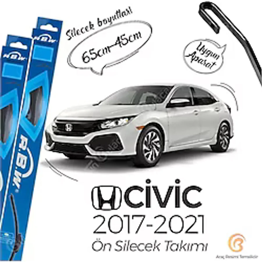 Honda Civic FC5 RBW Muz Silecek Takımı (2017-2021)