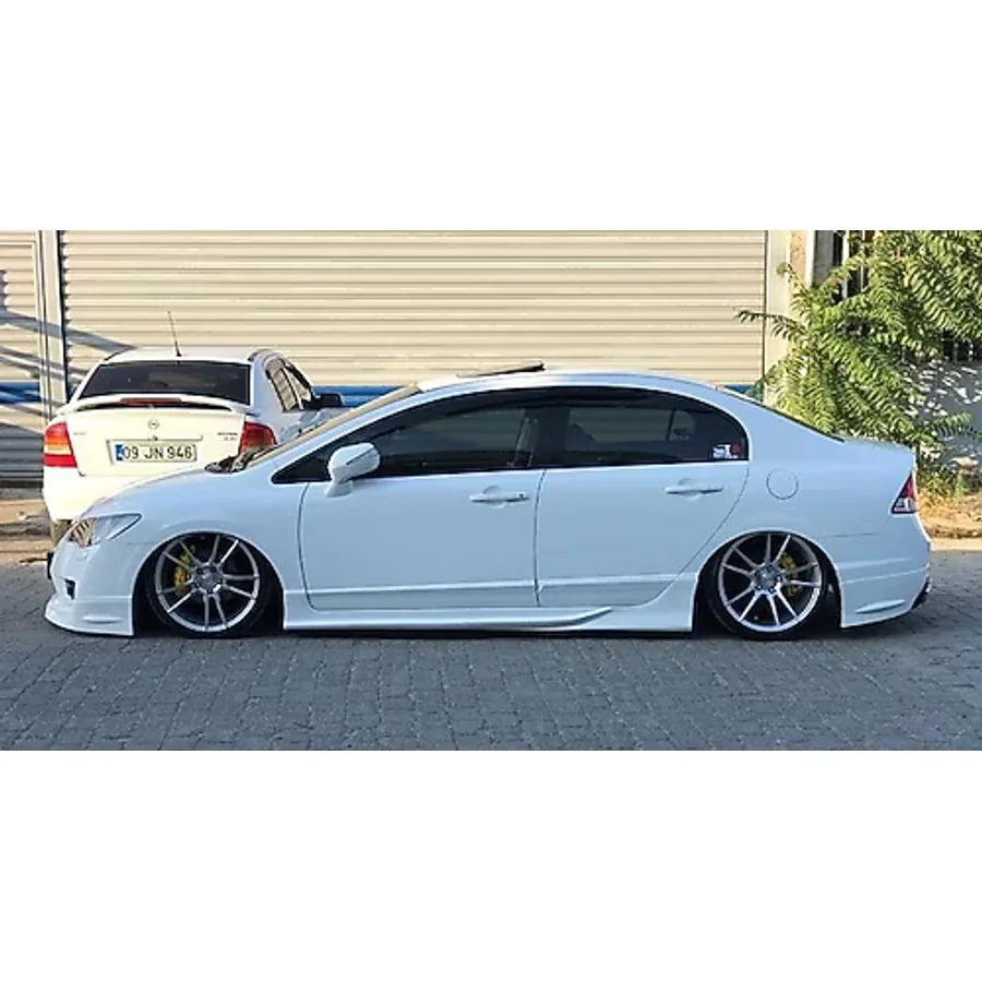 Honda Civic Fd6 Custom Yan Marşpiyel (plastik)