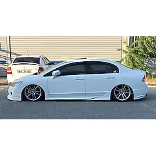Honda Civic Fd6 Uyumlu Custom Yan Marşpiyel Plastik