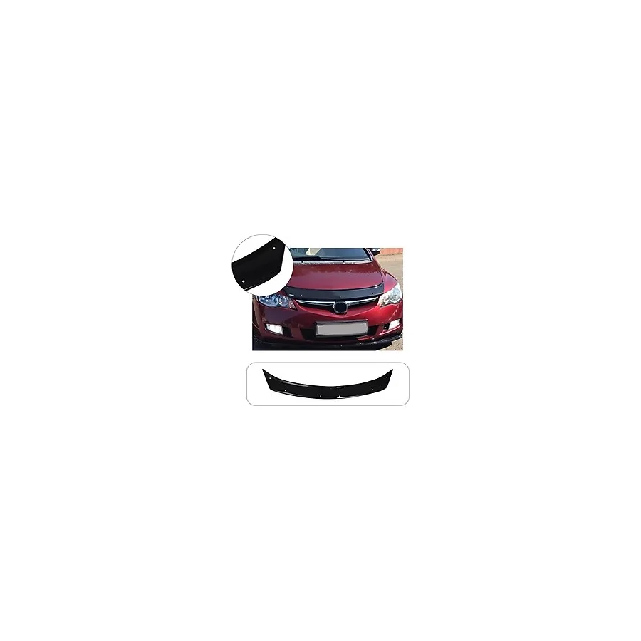 Honda Civic Uyumlu 2006-2012 Abs Kaput Rüzgarlığı
