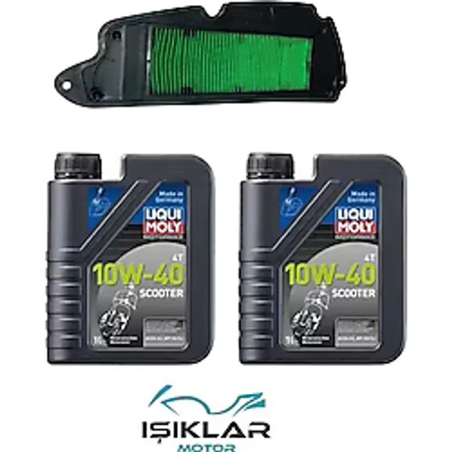 Honda Forza 250 21-24 Liqui Moly Yağ Ve Hava Filtre Bakım Seti Bs0007