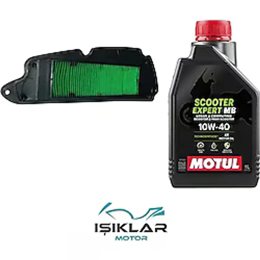 Honda Forza 250 21-24 Motul Yağ Ve Hava Filtre Bakım Seti Bs0007