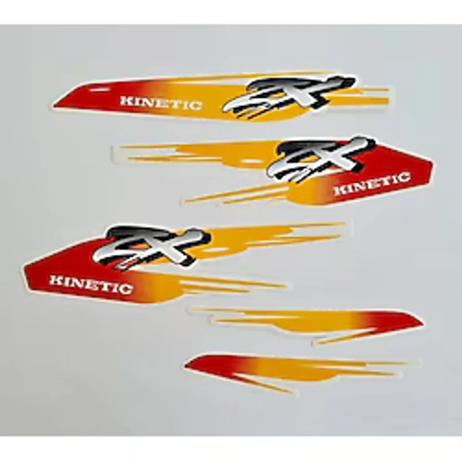 Honda Kinetic Arma Sticker Seti - Iki Farkli Renk Seçeneği Ile 503837876