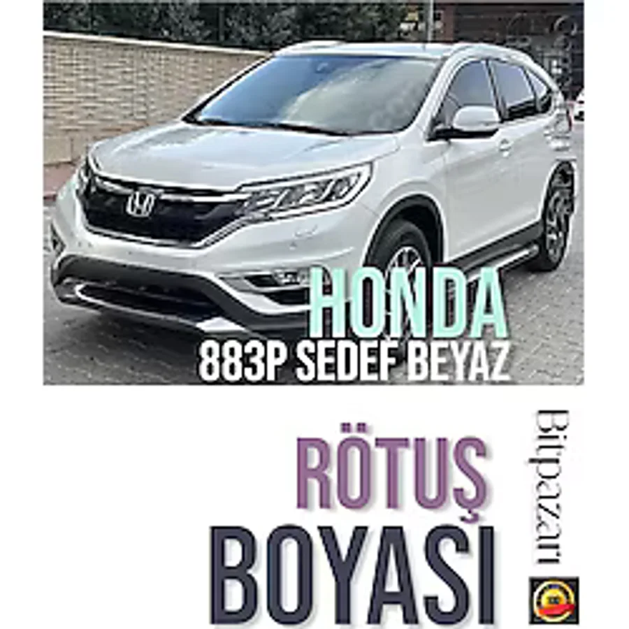 Honda Nh-883p Hr-v, Cr-v, Civic, Jazz, Accord, City, Zr-v Beyaz Sedefli Rötuş Boyası 25ml