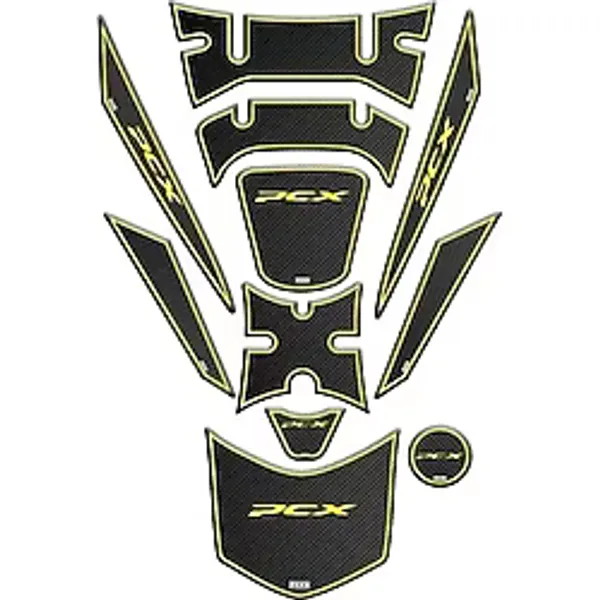 Honda Pcx 2018-2020 Uyumlu Tank Pad Set 014