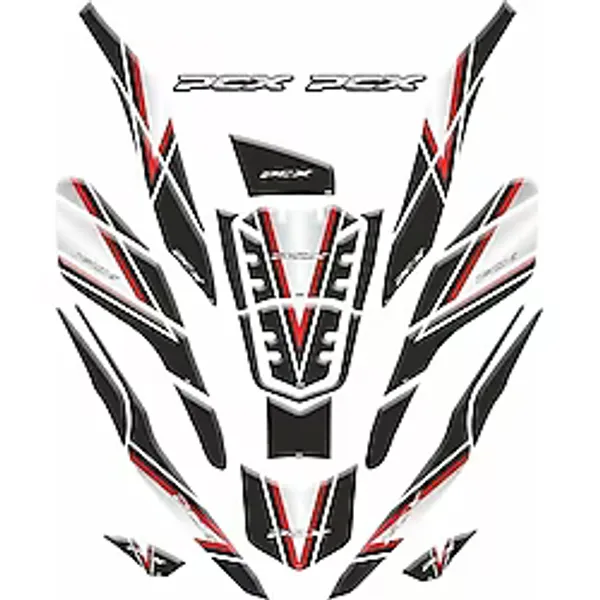 Honda Pcx 2021 - 2024 Uyumlu Tank Pad Set