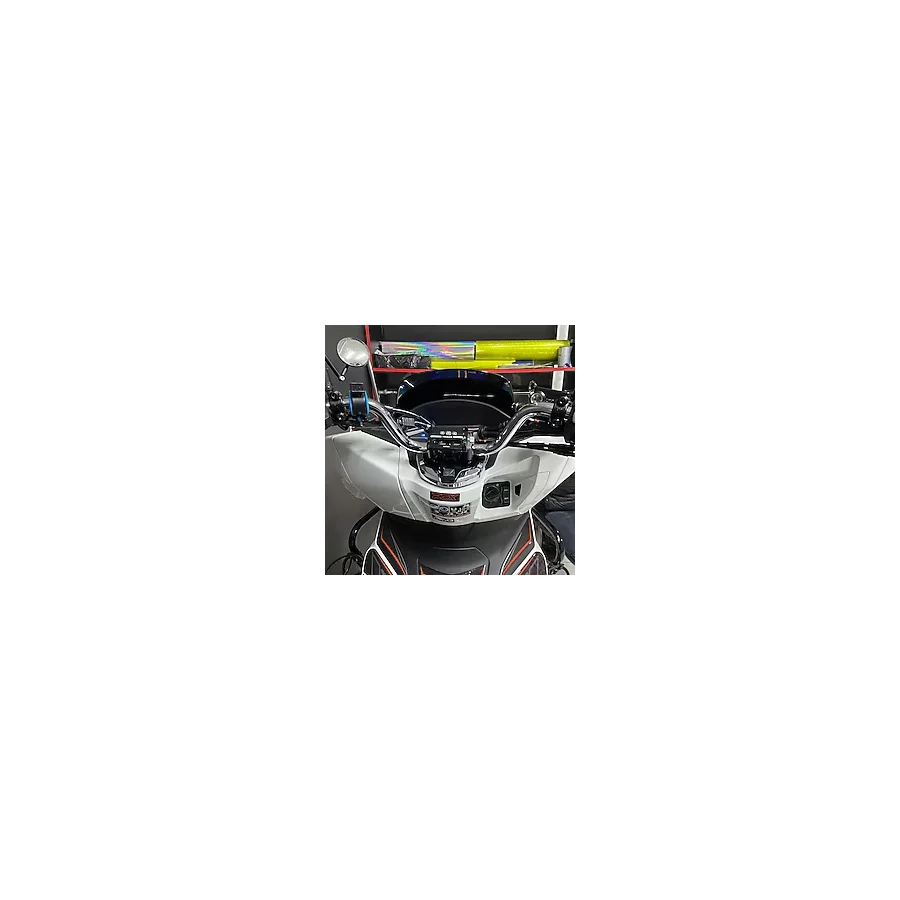 Honda Pcx 2023 Torpido Şeffaf Koruma Ppf Kaplama Etiket Modeli