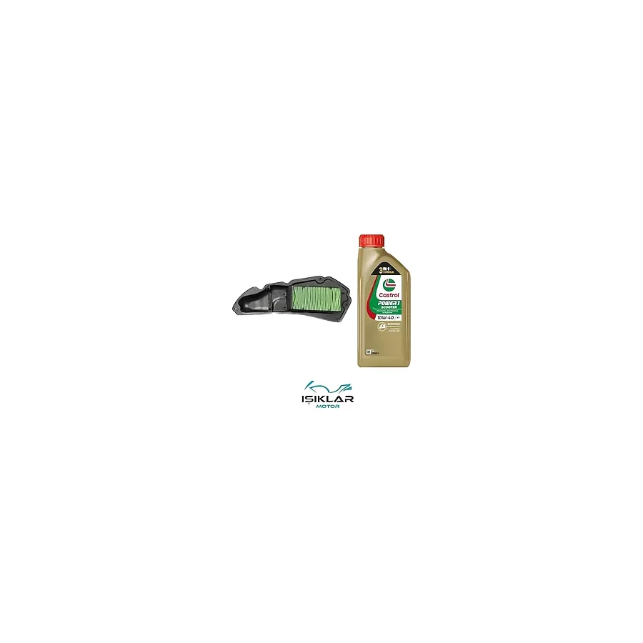 Honda Pcx 21 24 Castrol Yağ Ve Hava Filtre Bakım Seti Bs0012