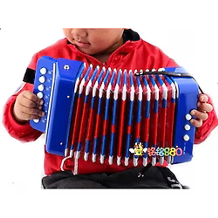 HONER 3 Bas Mavi Renk Körüklü Çocuk Boy Mini Akordeon Çerkez Mızıkası