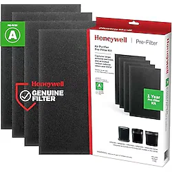 Honeywell HRF-A200 Hava Temizleyici Ön Kit Filtresi, 4'lü Paket - Alerjen Hava Filtresi Toz, VOC, Evcil Hayvan, Mutfak ve Orman Yangını/Duman Kokularını Hedefler