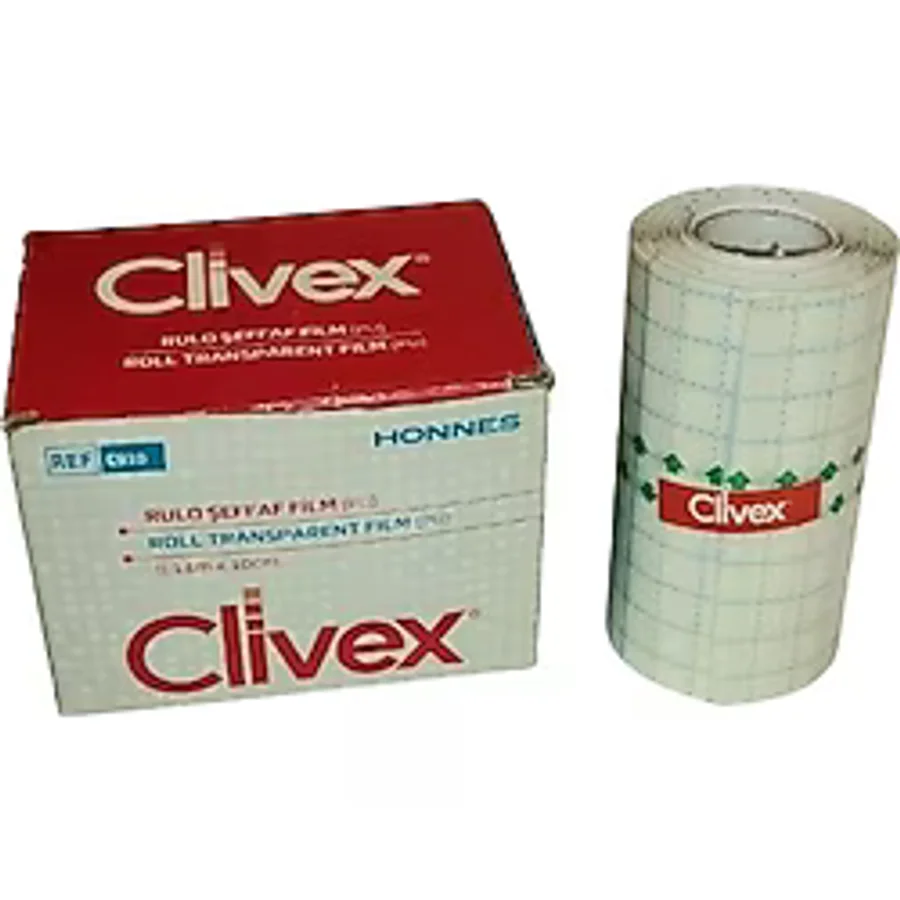 HONNES CLIVEX PU PLASTER 10CMx9.14M BANYO BANDI C910 RULO ŞEFFAF FİLM CLİVEX