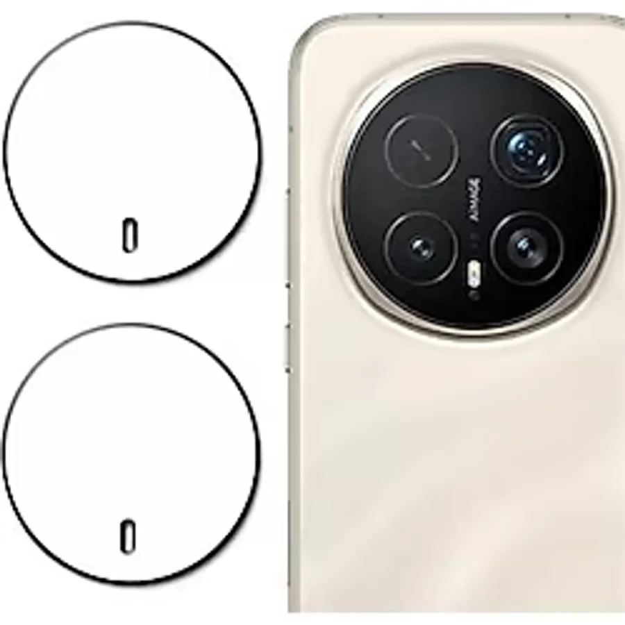 Honor Magic 8 Pro Esnek Nano Kamera Lens Koruyucu 2 Adet Şeffaf