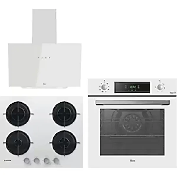 Hoover 3'lü Ankastre Beyaz Set (ho3158w Fırın/ Hvw6mw Ocak/ Hdg6c1gwtk/1 Davlumbaz)