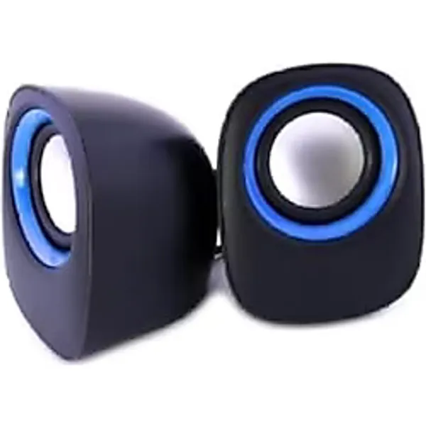 Hoparlör Bilgisayar/pc/laptop 1 1 Ses Sistemi Kablolu Siyah Usb Stereo Hoparlör