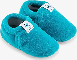 Hopfrög Polar Fleece Turkuaz Barefoot Bebek Patik