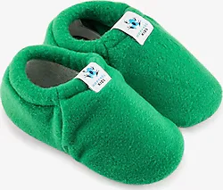 Hopfrög Polar Fleece Yeşil Barefoot Bebek Patik