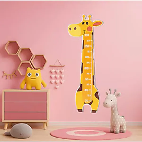 Hopiers Ahşap Montessori Zürafa Boy Cetveli
