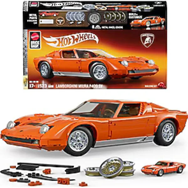 Hot Wheels '71 Lamborghini Miura P400 Sv Araba JHF61