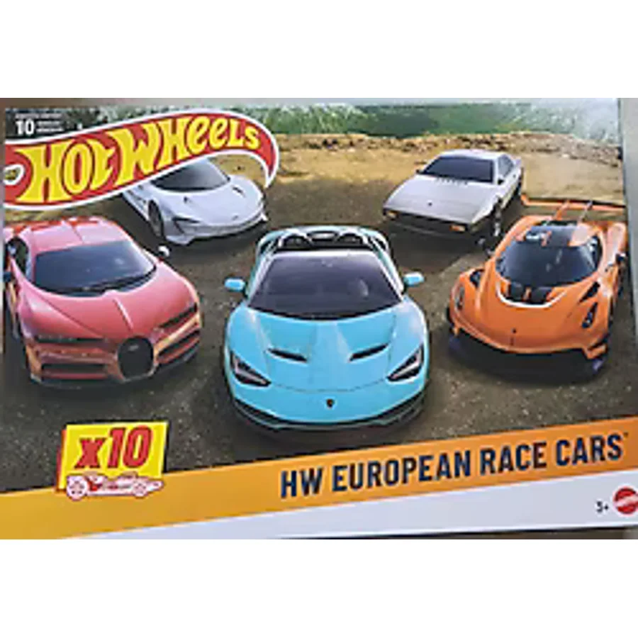 Hot Wheels European Race Cars 10'lu Araba Seti HYM96