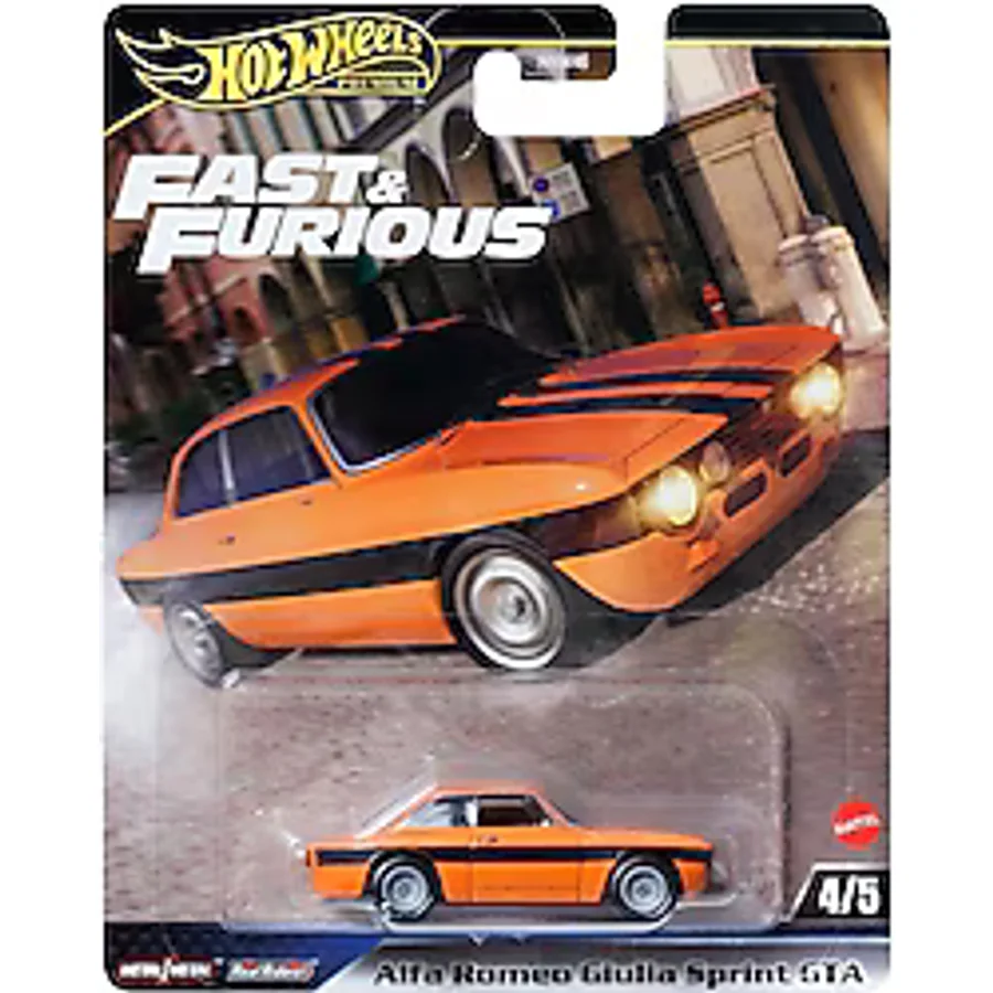 Hot Wheels Fast and Furious Premium Alfa Romeo Giulia Sprint GTA HNW46-JBM04