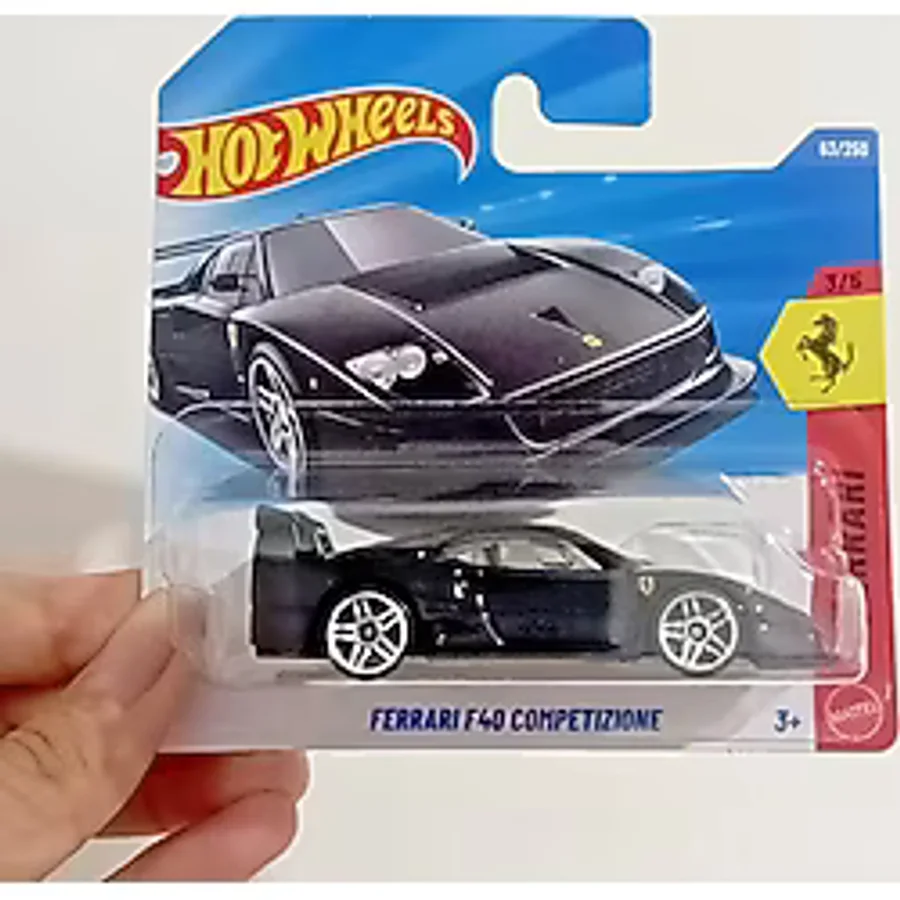 Hot Wheels Ferrari F40 Competizione Siyah 1:64 Diecast Model Araba - Koleksiyonluk